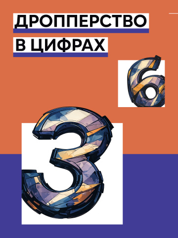 Дропперство в цифрах